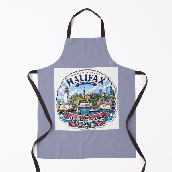 Item preview,  Halifax Coastal Treasures Stunning 3D Label   designed and sold by PaintMeWorld.