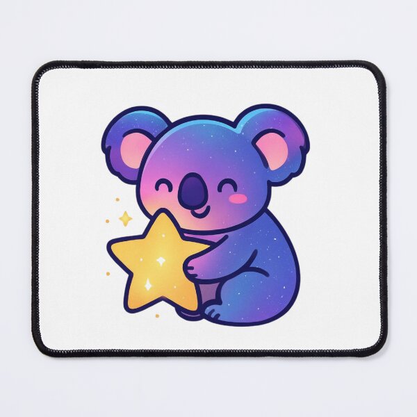 Item preview, Hold on to Your Dreams Koala - Cute Space Sticker designed and sold by foryouandyours.