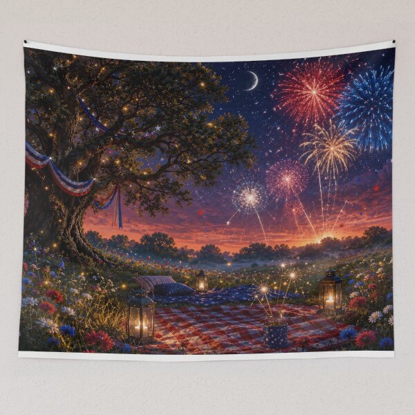 Item preview, 4th of July Summer Night designed and sold by jgvisualarts.