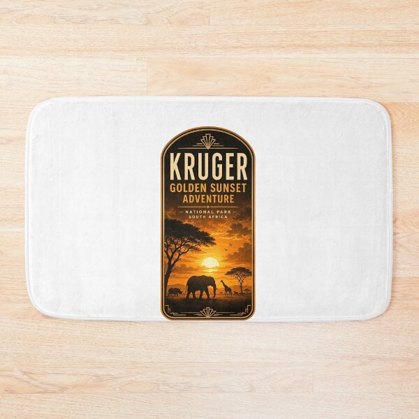 Item preview, Kruger Golden Sunset Adventure South Africa National Park Safari Traveler designed and sold by Simsimah26Parks.