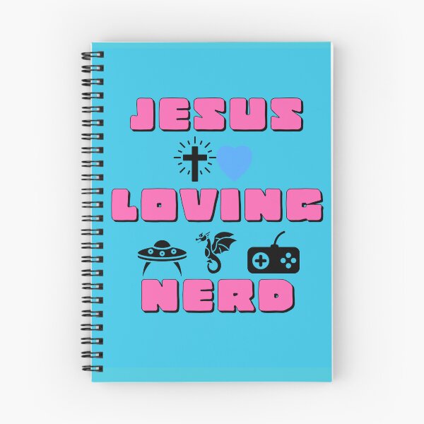 Aperçu de l'œuvre Nerd amoureux de Jésus créée et vendue par Cosplay4Christ.