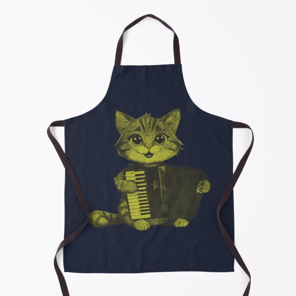 Item preview, Cute cat plays accordion designed and sold by kinpirks.