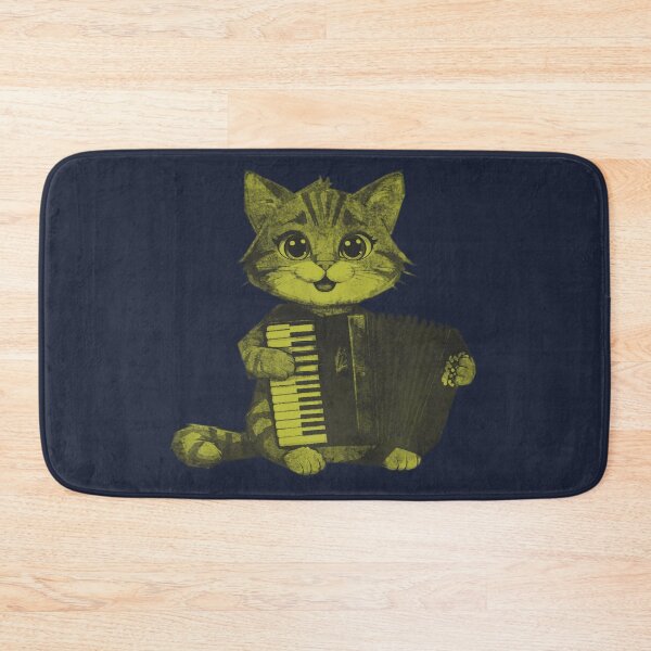 Item preview, Cute cat plays accordion designed and sold by kinpirks.