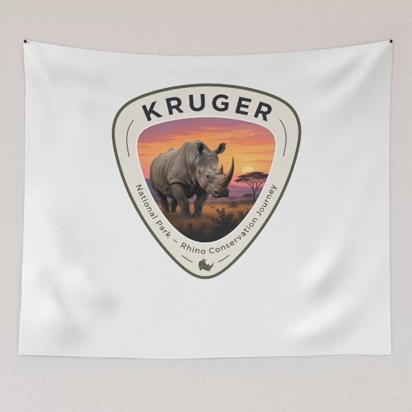 Item preview, Kruger National Park - Rhino Conservation Journey Safari Wildlife Travel designed and sold by Simsimah26Parks.