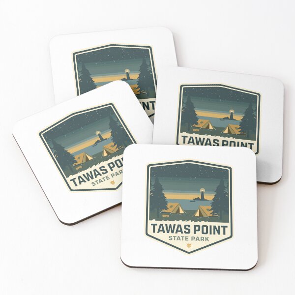 Item preview, Tawas Point State Park Michigan Lighthouse Camping Outdoors designed and sold by Simsimah26Parks.