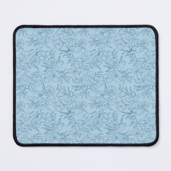 Item preview, Sky Blue Birds and flowers designed and sold by LOR.