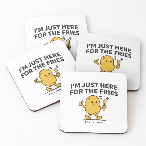 Item preview, I am Just Here For The Fries! designed and sold by Ink And Inspire.