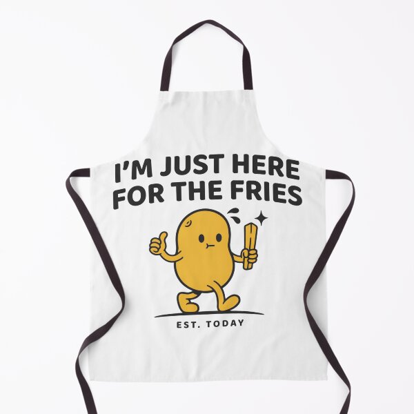 Item preview, I am Just Here For The Fries! designed and sold by Ink And Inspire.