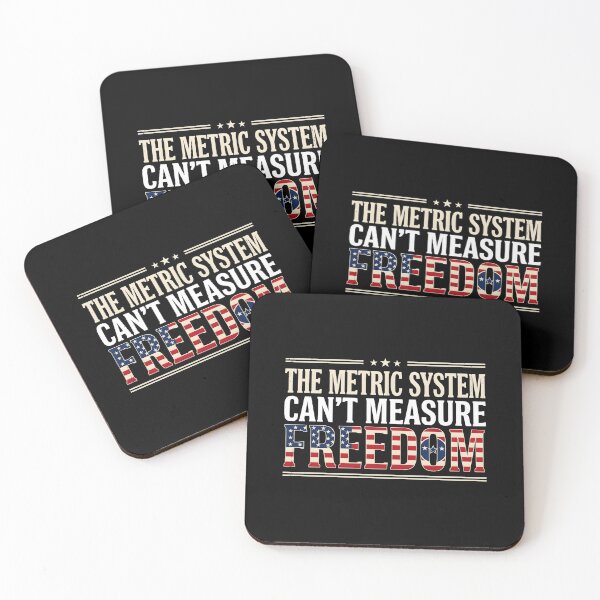 Item preview, The Metric System Can't Measure Freedom Funny 4th of July Freedom Lover designed and sold by Redgiant87x.