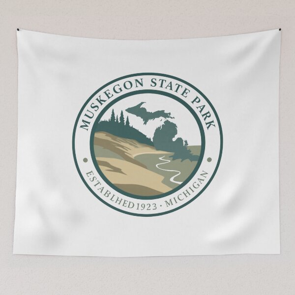 Item preview, Muskegon State Park Established 1923 Michigan Outdoors Explorer designed and sold by Simsimah26Parks.