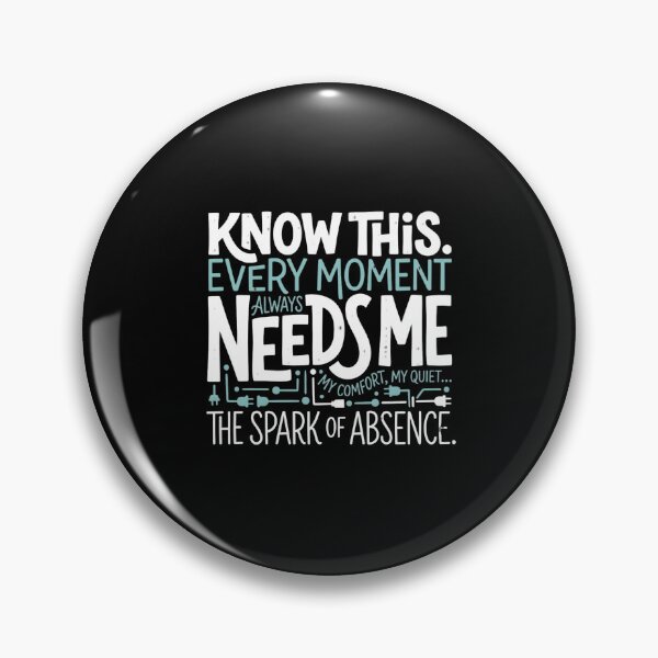 Item preview, Spark of Absence Needs My Quiet designed and sold by artlife4.