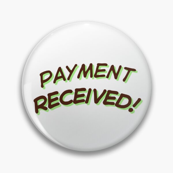 Item preview, Payment received designed and sold by ArtistTejal.