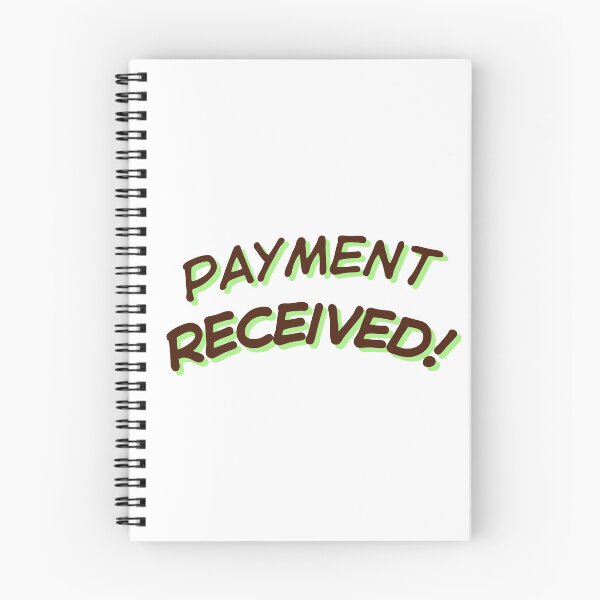 Item preview, Payment received designed and sold by ArtistTejal.
