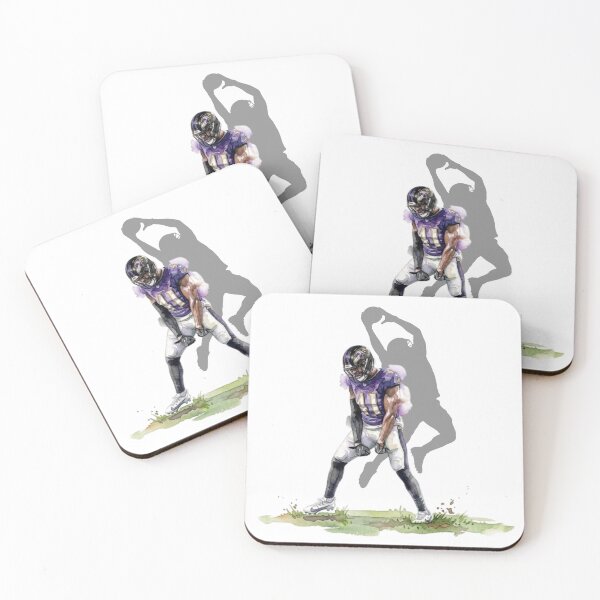 Item preview, Baltimore Football Player Number 41 Game Face designed and sold by cucuzeus.