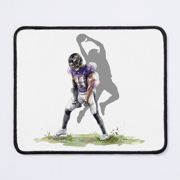 Item preview, Baltimore Football Player Number 41 Game Face designed and sold by cucuzeus.