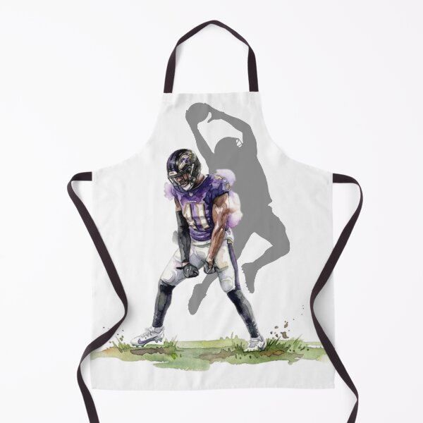 Item preview, Baltimore Football Player Number 41 Game Face designed and sold by cucuzeus.