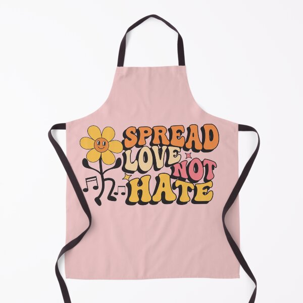 Item preview, Spread Love Not Hate Retro Flower designed and sold by bolimj.