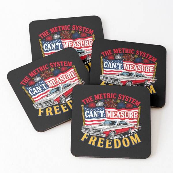 Item preview, The Metric System Can't Measure Freedom Funny 4th of July Patriotic Humor designed and sold by Redgiant87x.