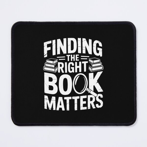 Item preview, Finding The Right Book Matters designed and sold by theartfulaspie.