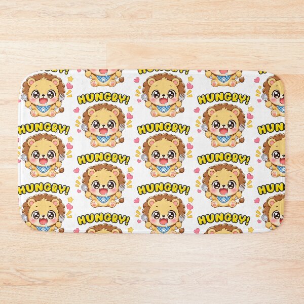 Item preview, Hungry Lion Animal Clipart designed and sold by KJackArtwork.