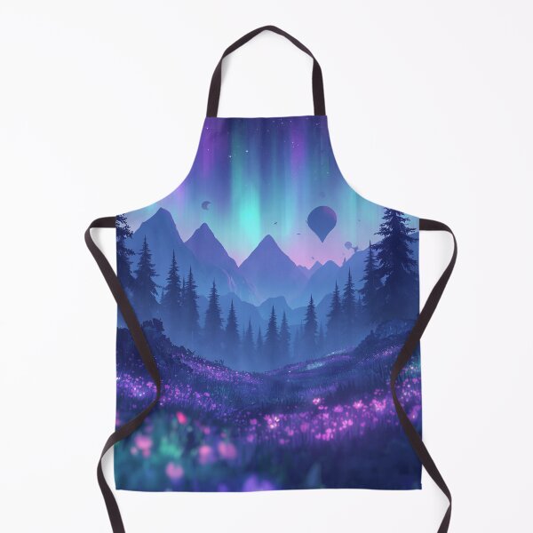 Item preview, Pastel Night Bloom Alien Fantasy Forest Landscape designed and sold by Luminous Wilds.