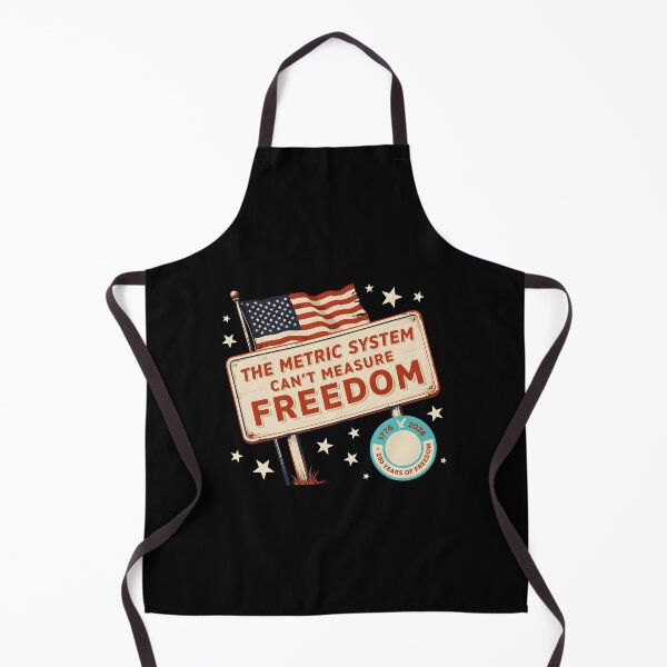 Item preview, The Metric System Can't Measure Freedom Funny 4th of July USA 250th Anniversary designed and sold by Redgiant87x.