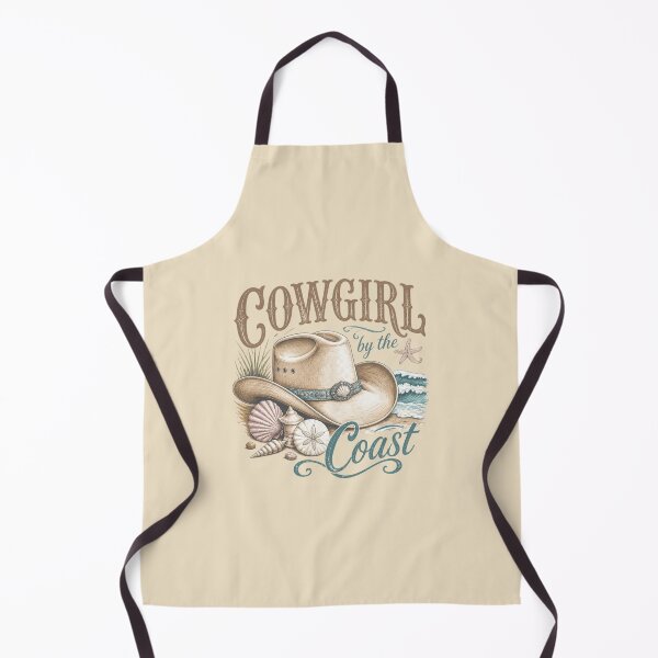 Item preview, Cowgirl by the Coast – Western Beach Vibes designed and sold by ABLAT-CREATIONS.