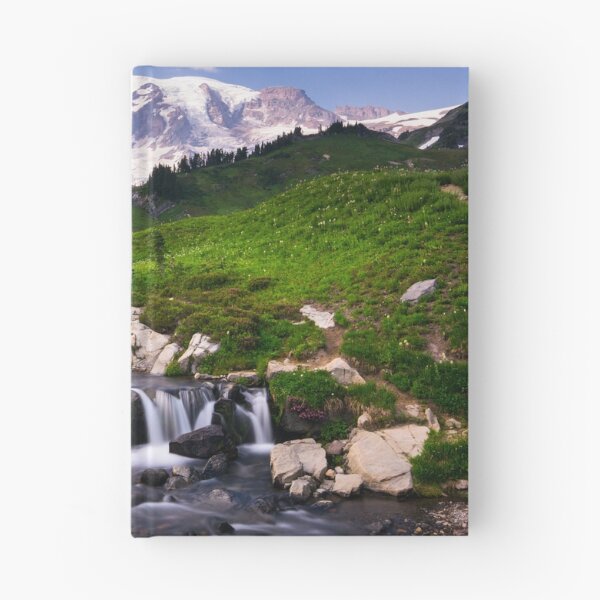 Item preview, Mount Rainier waterfall designed and sold by Dvasechko117.
