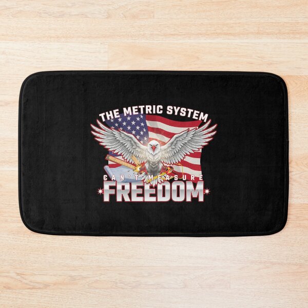 Item preview, The Metric System Can't Measure Freedom Funny 4th of July Independence Day Humor designed and sold by Redgiant87x.