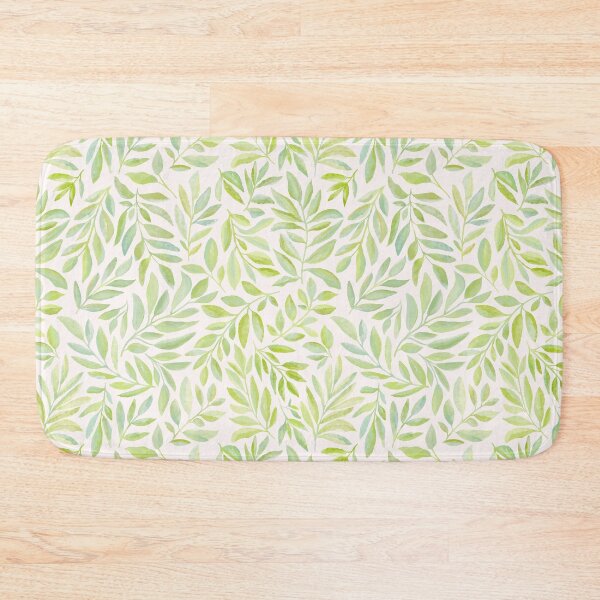 Item preview, Delicate Green Leaf Pattern designed and sold by Enchanted Adventure .