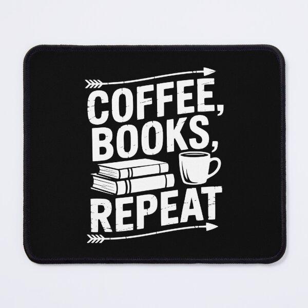 Item preview, Coffee Books Repeat designed and sold by theartfulaspie.