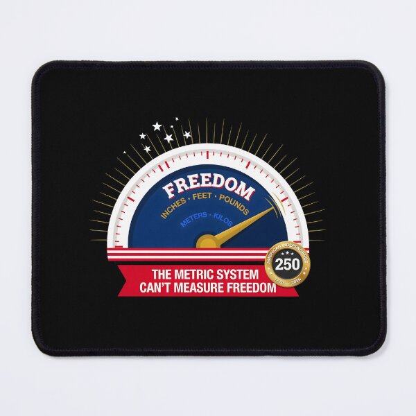 Item preview, The Metric System Can't Measure Freedom Funny 4th of July Vintage Patriotic designed and sold by Redgiant87x.