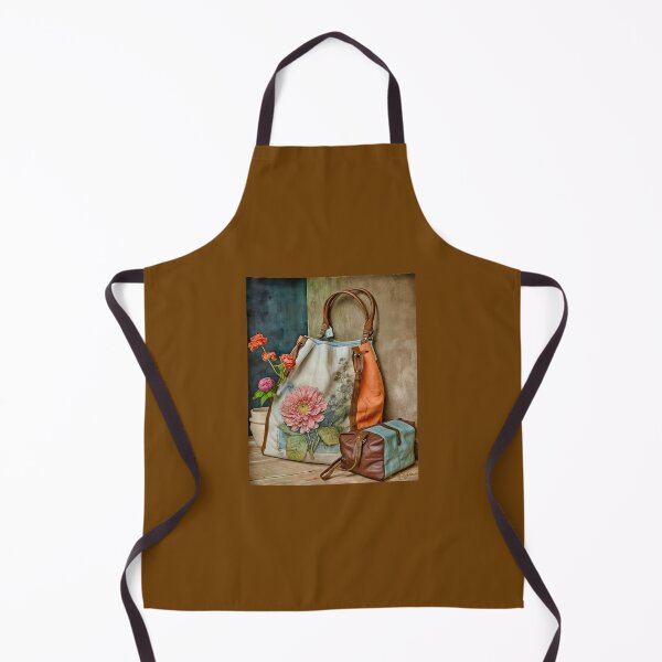 Item preview, Still Life with Bags and Flowers designed and sold by ©Janis Zroback.