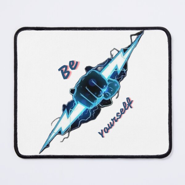 Item preview, Be Yourself Lightning Fist Graphic Art designed and sold by Wadotahir.