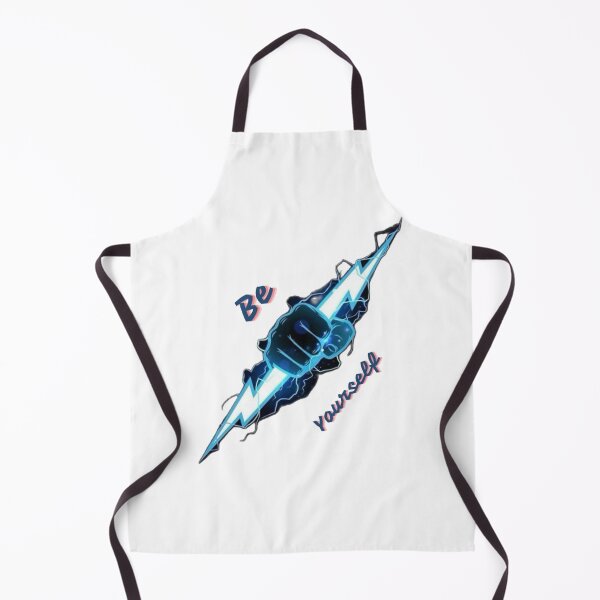 Item preview, Be Yourself Lightning Fist Graphic Art designed and sold by Wadotahir.