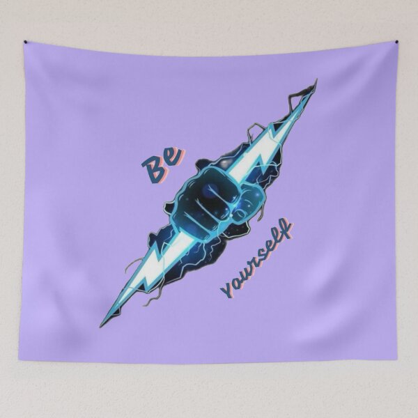 Item preview, Be Yourself Lightning Fist Graphic Art designed and sold by Wadotahir.