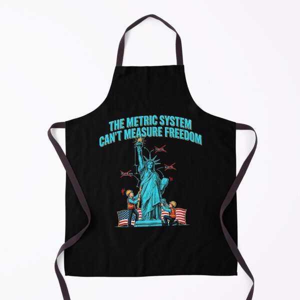 Item preview, The Metric System Can't Measure Freedom Funny 4th of July Liberty and Freedom designed and sold by Redgiant87x.