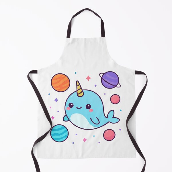Item preview, Be Wonderfully Different Narwhal - Space Sticker designed and sold by foryouandyours.