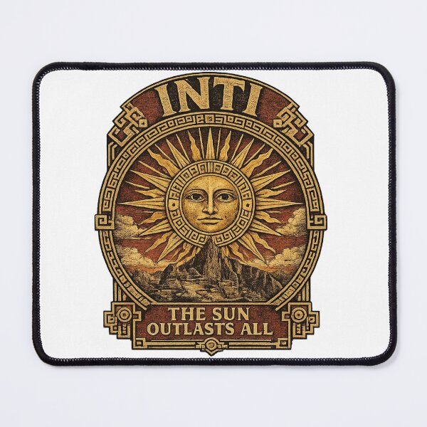 Item preview, The Sun Outlasts All — Inti Inca Sun God Andean Mythology | World Legends designed and sold by Tinylegends.
