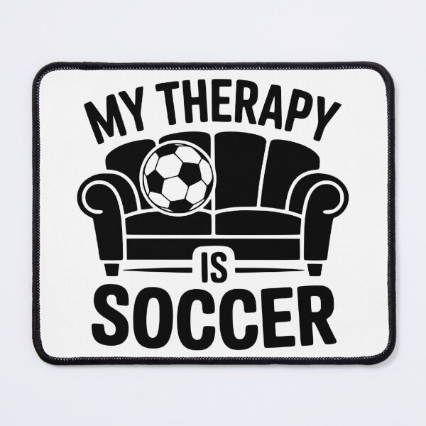 Item preview, My Therapy Is Soccer designed and sold by theartfulaspie.
