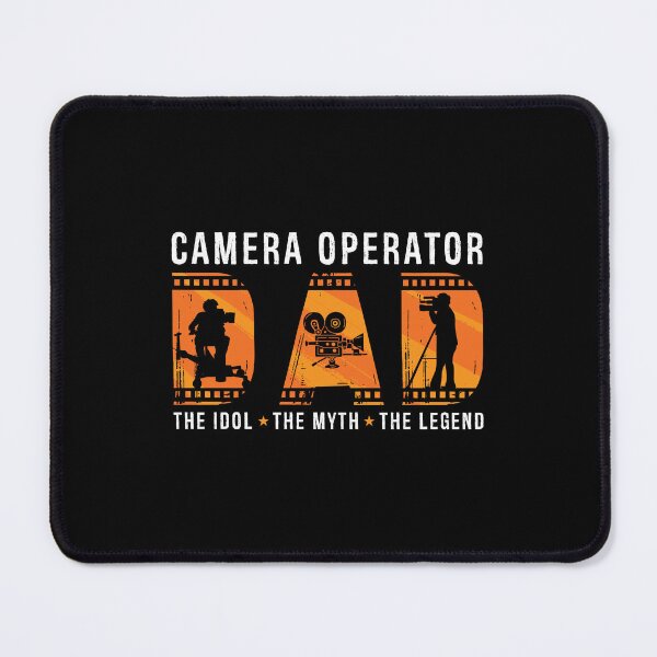 Item preview, Camera Operator Dad The Idol The Myth Filmmaker designed and sold by tshirtconcepts.