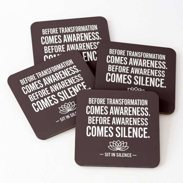 Item preview,  Before Transformation Comes Awareness Before Awareness—Soft Stillness.  designed and sold by SitInSilence24.