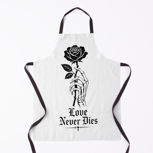 Item preview, Love Never Dies Gothic Skeleton Rose designed and sold by INVITOARTE.