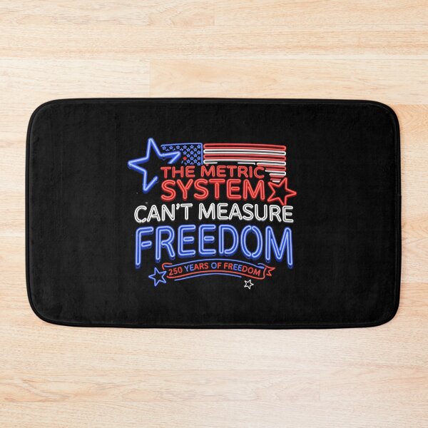 Item preview, The Metric System Can't Measure Freedom Funny 4th of July Patriotic American Flag designed and sold by Redgiant87x.