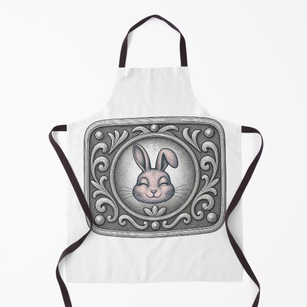 Item preview, Engraved Western Belt Buckle | Pink Buckle Bunny designed and sold by SunandShade.