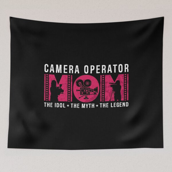 Item preview, Camera Operator Mom The Idol The Videographer designed and sold by tshirtconcepts.