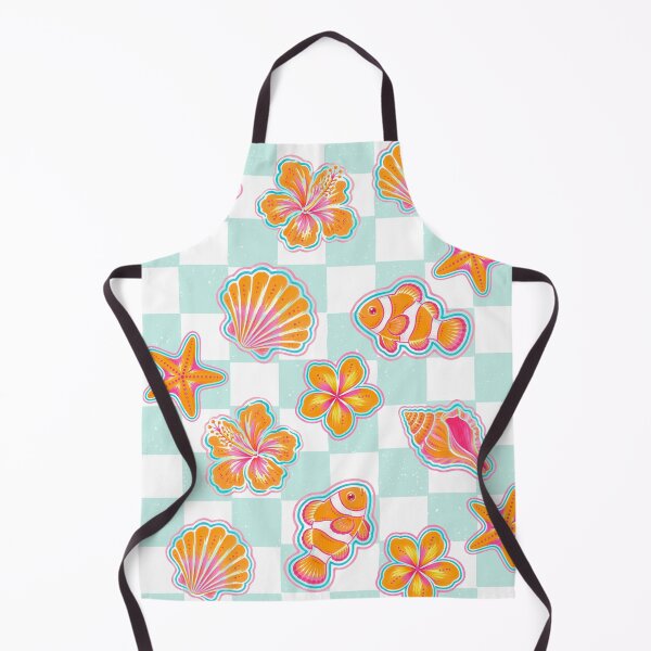 Item preview, Tropical Paradise Collection – Vibrant Coastal Art with Flowers, Shells & Clownfish designed and sold by vitag.