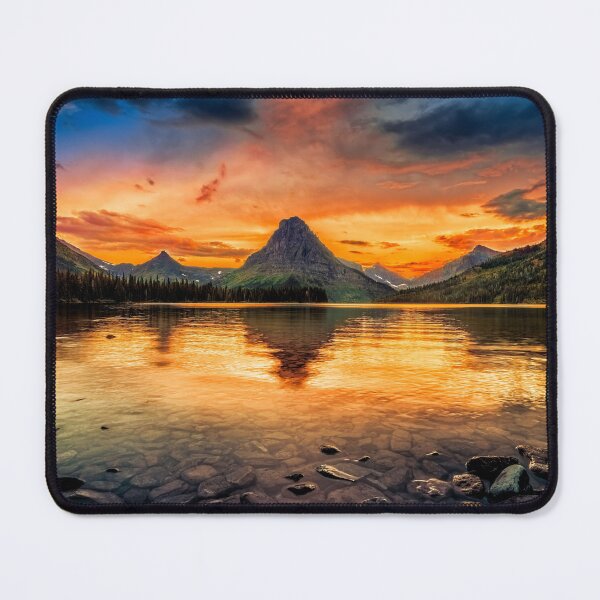 Item preview, Twilight at Mountain lake designed and sold by Dvasechko117.