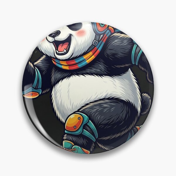 Item preview, Retro Roller Skating Panda Cute Vintage Animal Graphic T-Shirt designed and sold by MERAKISL.