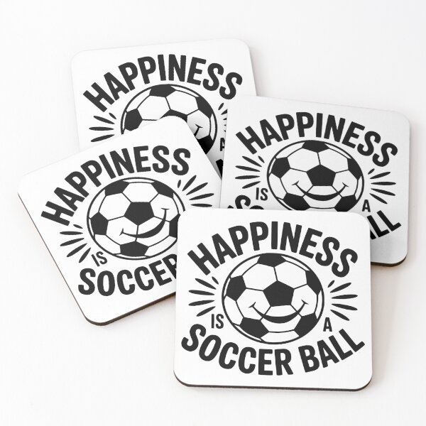 Item preview, Happiness Is A Soccer Ball designed and sold by theartfulaspie.